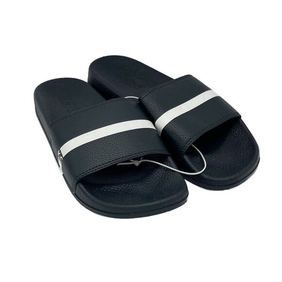 Kenneth Cole Reaction Slides in Black/White Size 10 - Picture 1 of 6